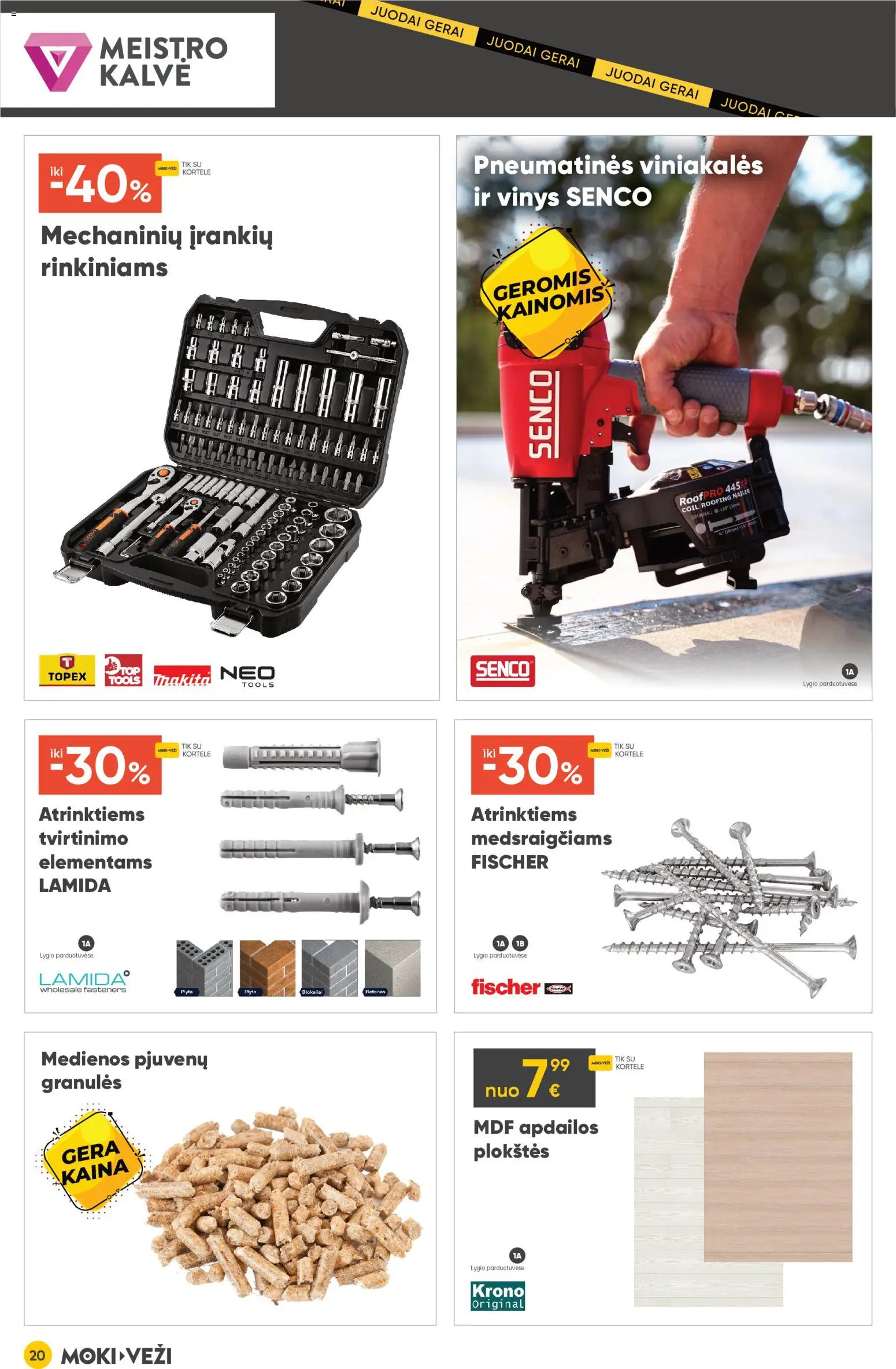 MOKI VEŽI akcijos nuo 13.11.2025 | Puslapis: 20