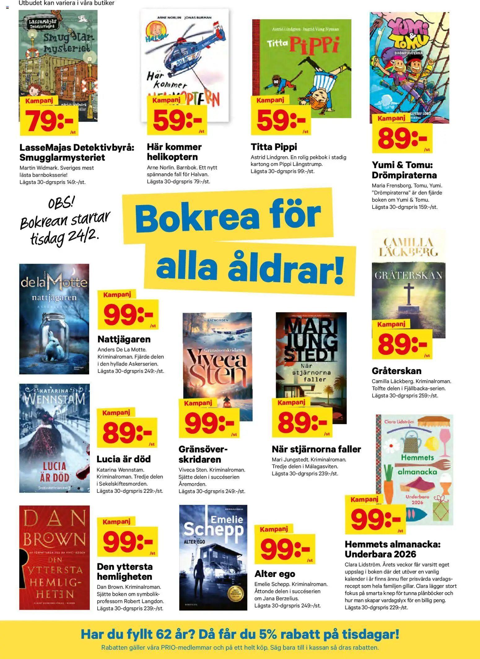 City Gross reklamblad aktuell från 23.02.2026 | Sida: 11 | Produkter: Såg, Galler, Kartong, Kalender