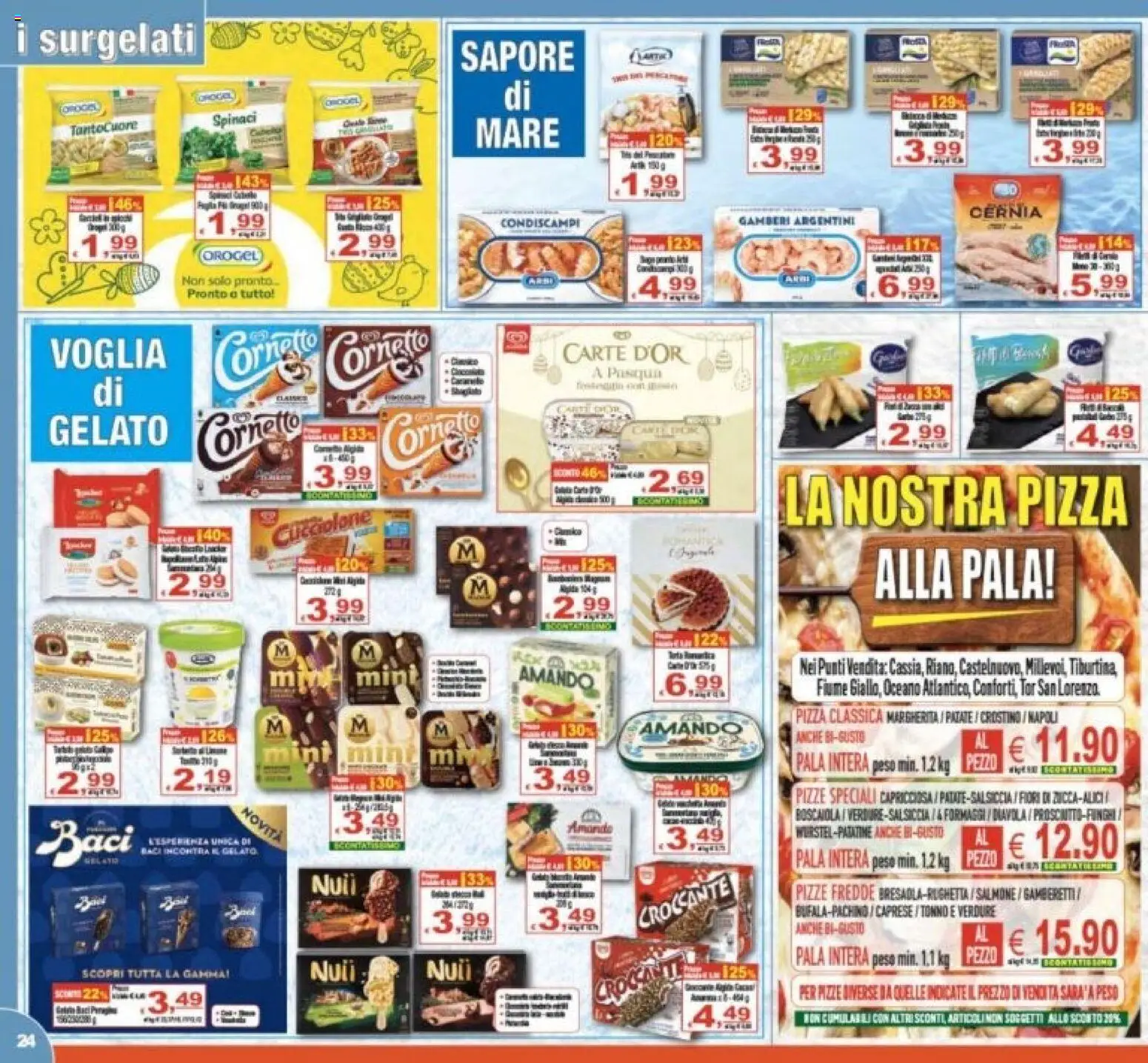 Volantino CTS del 27.03.2026 | Pagina: 24 | Prodotti: Patate, Verdure, Salsiccia, Wurstel