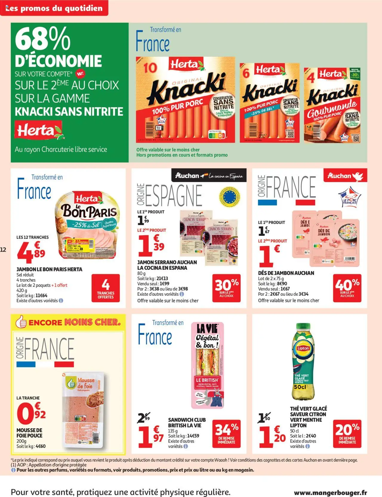  | Pagina: 12 | Producten: Sandwich, Bacon, Salade, La