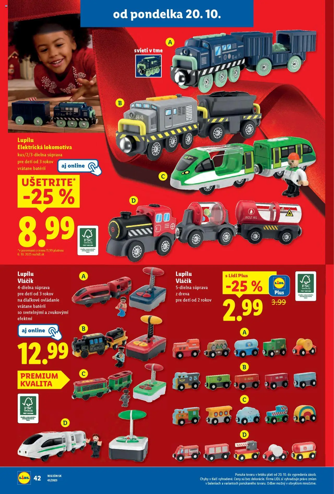 Nové Lidl akcie – leták je platný od 20.10.2025 | Strana: 58