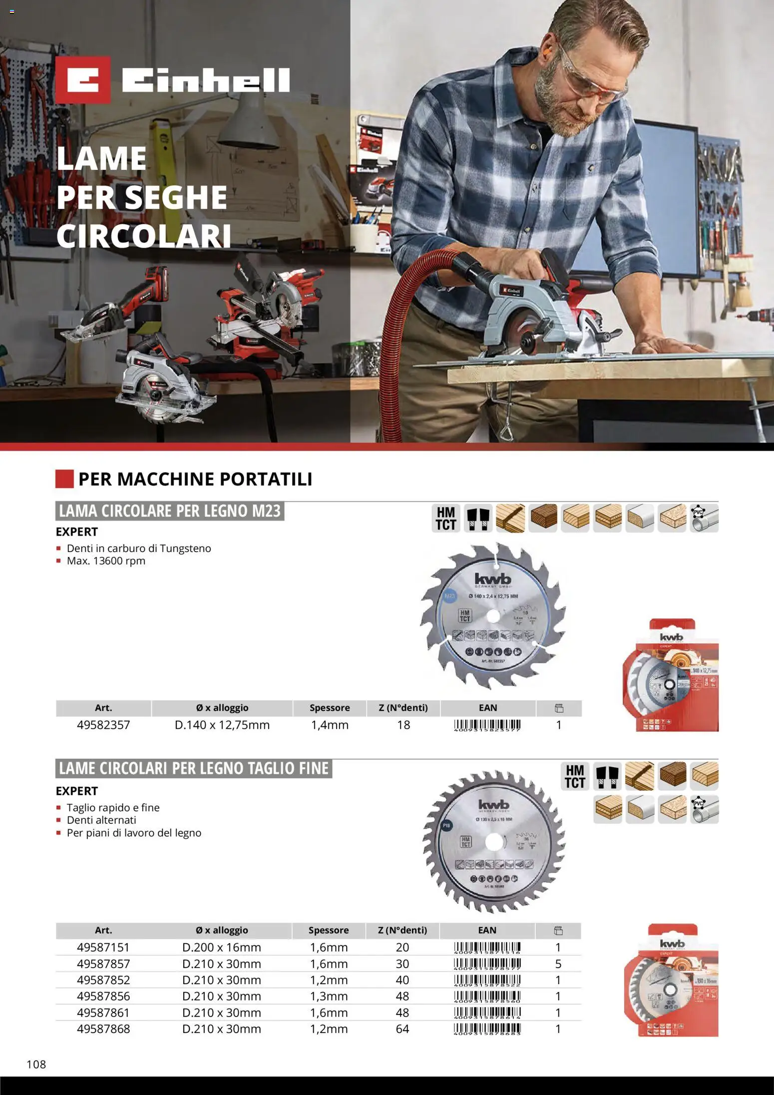 Volantino Einhell del 17.03.2026 | Pagina: 110