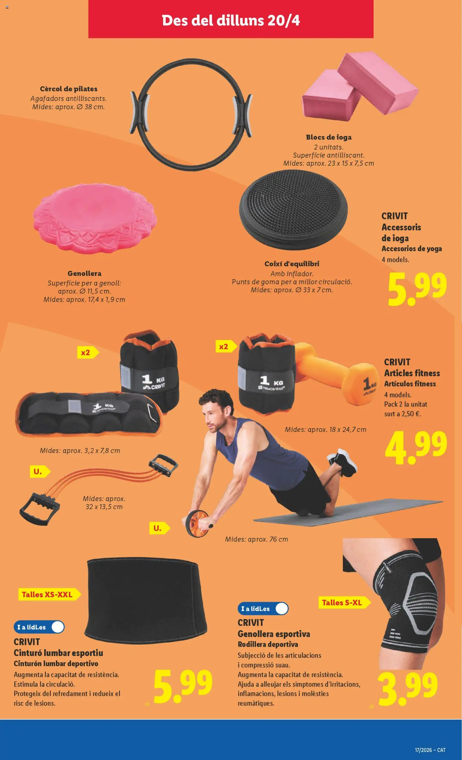 Lidl folleto de bazar │ válido desde el 20.04.2026 | Página: 9 | Productos: Cinturón