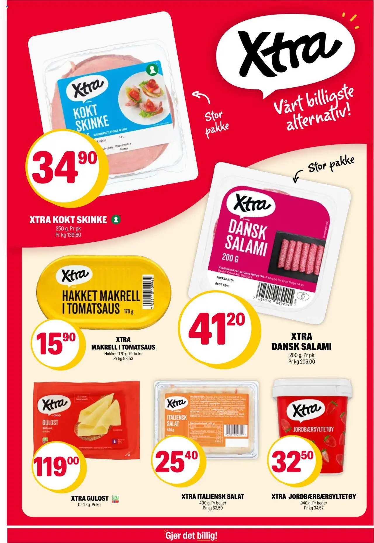  | Side: 11 | Produkter: Skinke, Gulost, Salat, Boks