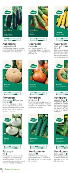 Aveve Groente- en kruidengids - Voorbeeld van een folder van Aveve, geldig van 23.02.2026 | Pagina: 34 | Producten: Rush, Nice, Antipasti, Pompoen