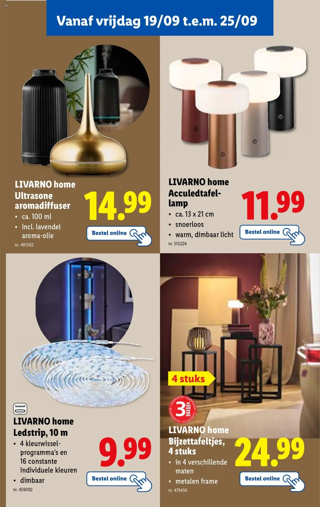  | Pagina: 50 | Producten: Lamp