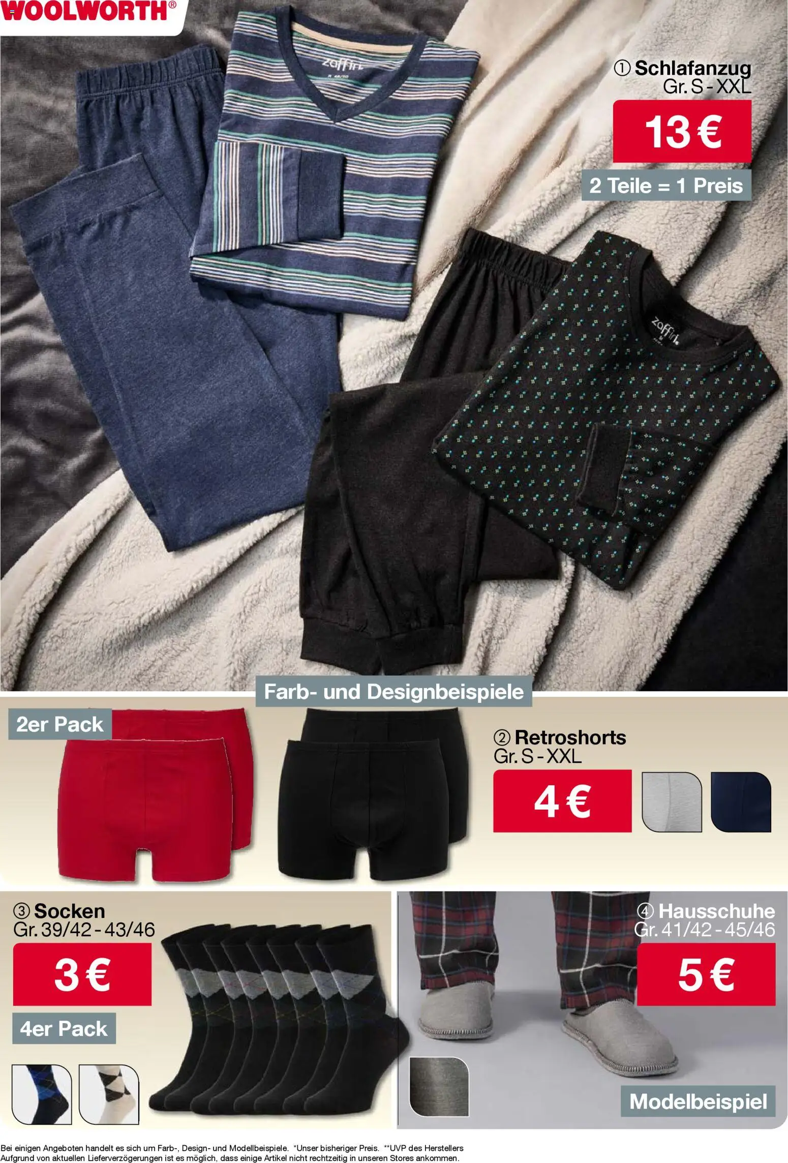 Woolworth Prospekt 	 – gültig ab 21.11.2025 | Seite: 6 | Produkte: Socken, Hausschuhe