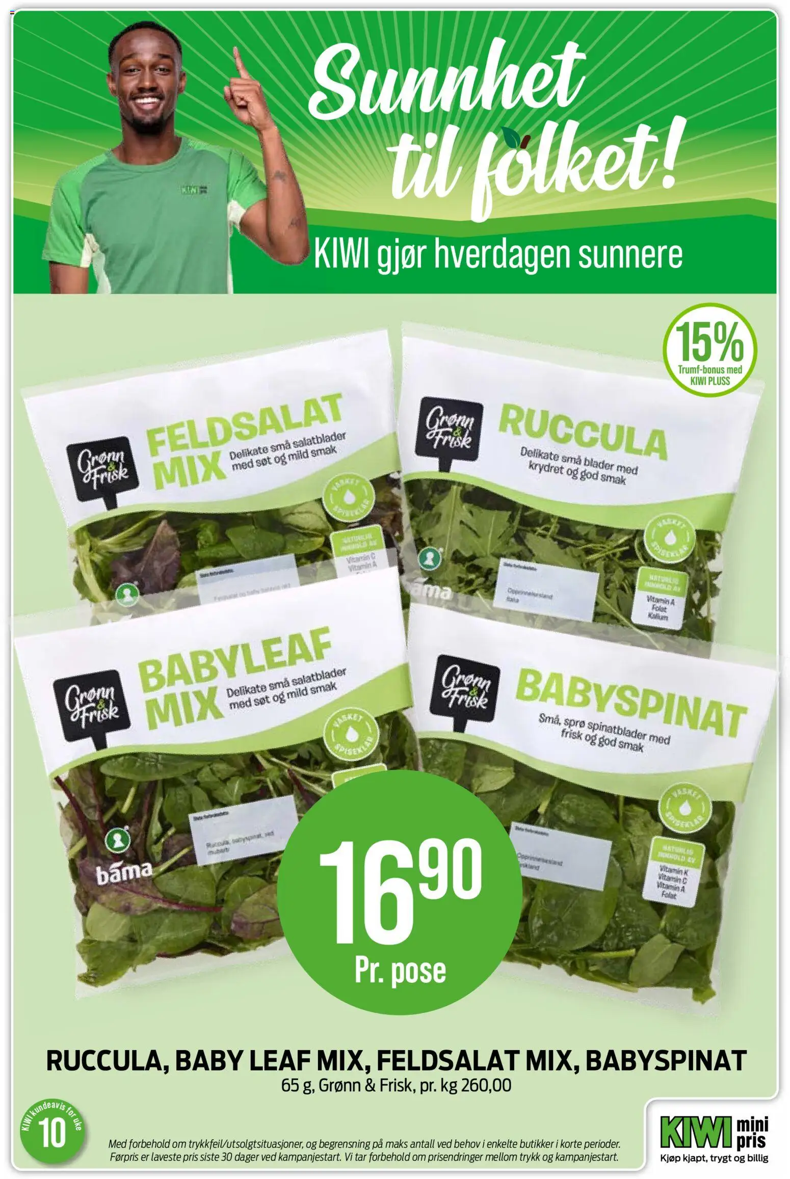 {H1} | Side: 4 | Produkter: Essuie-tout, Kiwi, Ruccula