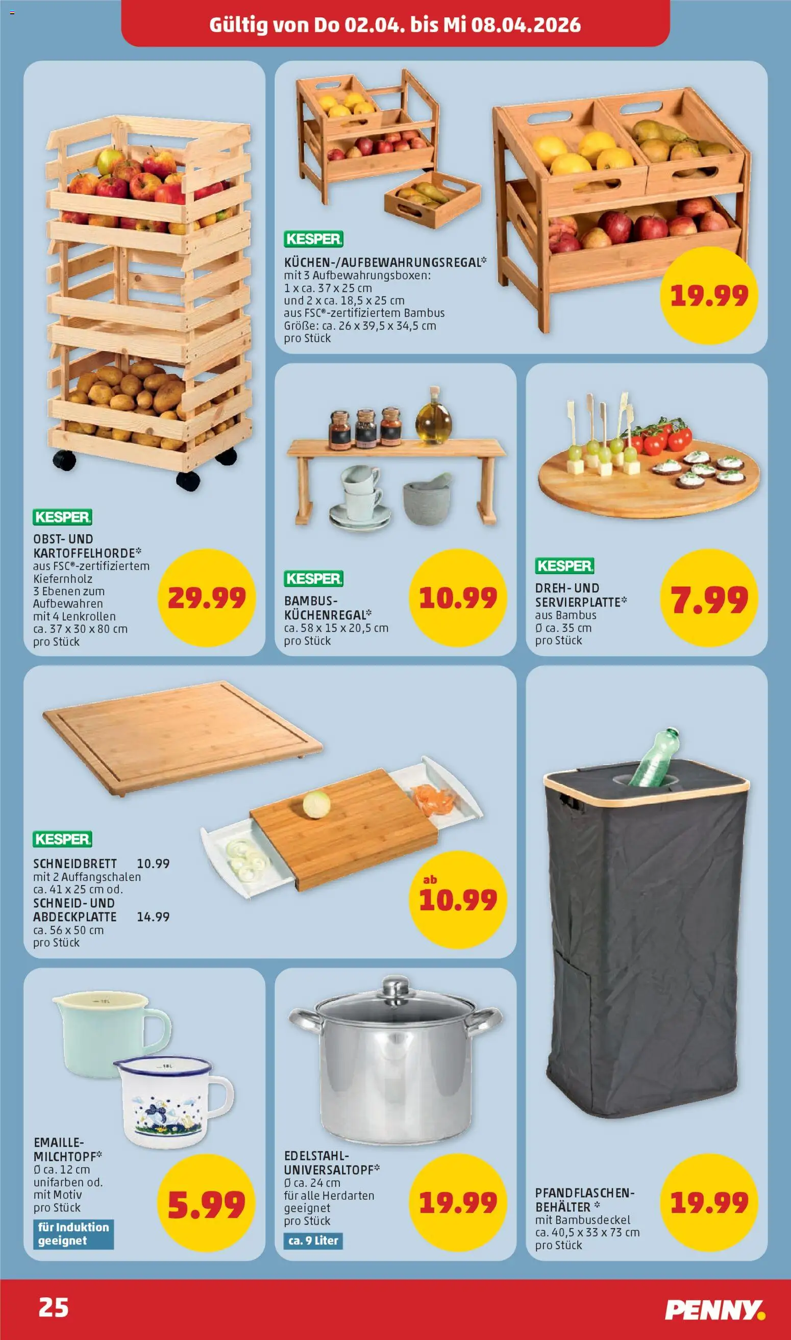 Penny Markt Flugblatt gültig ab 02.04.2026 | Seite: 25 | Produkte: Obst