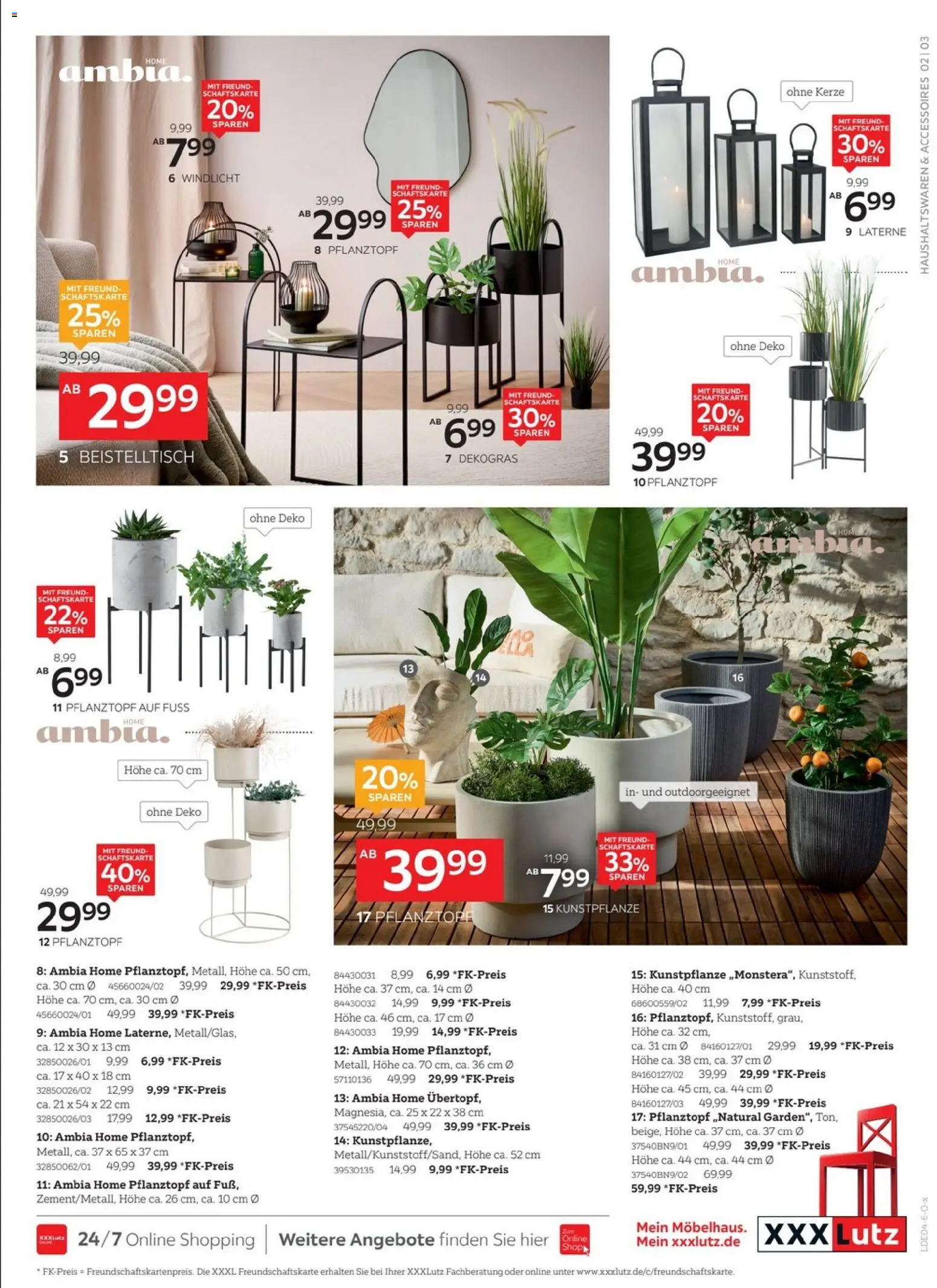 XXXLutz Restaurantgutscheine – gültig ab 09.04.2026 | Seite: 7 | Produkte: Beistelltisch