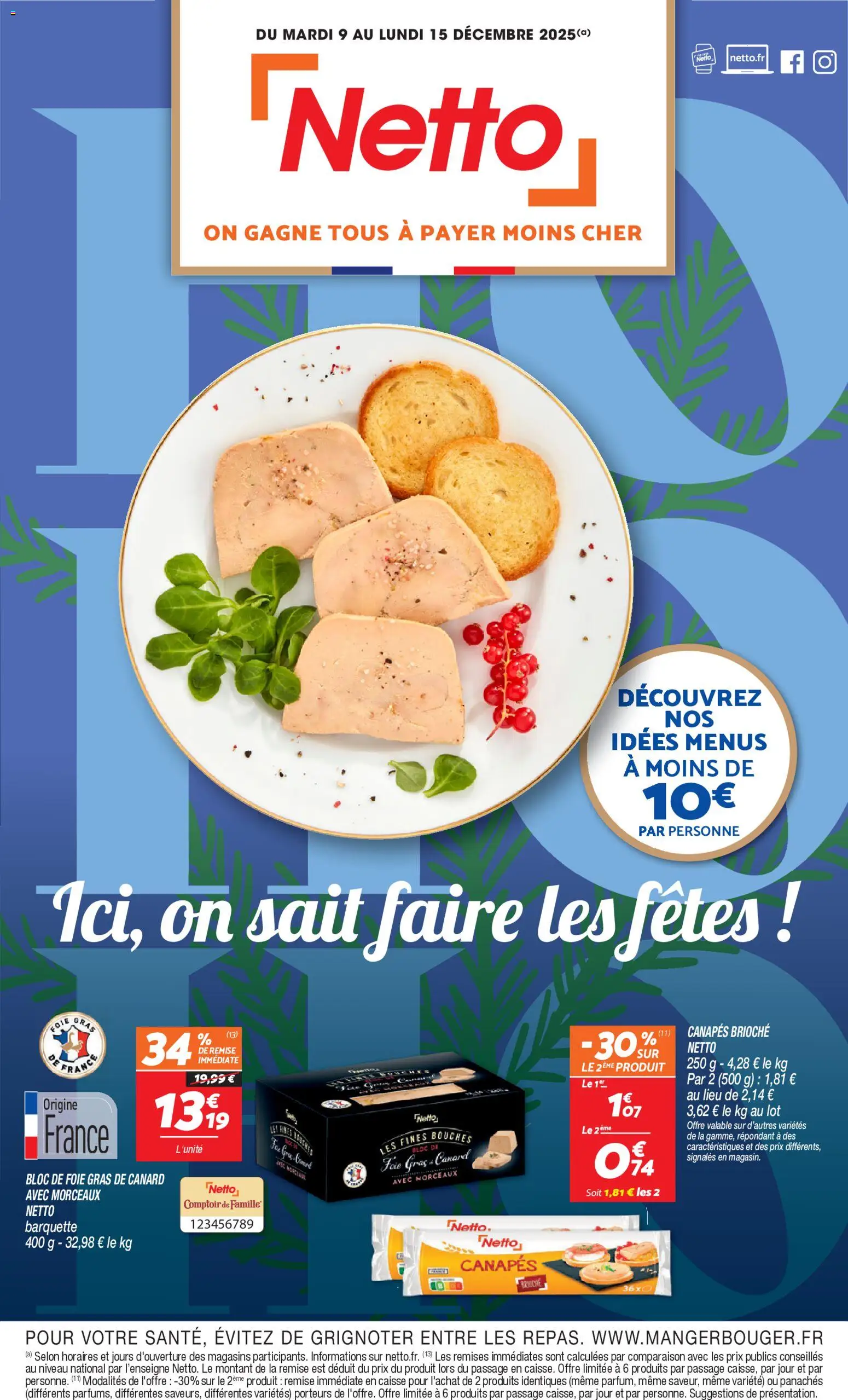 {H1} | Page: 1 | Produits: Foie Gras de Canard, Bloc de foie gras