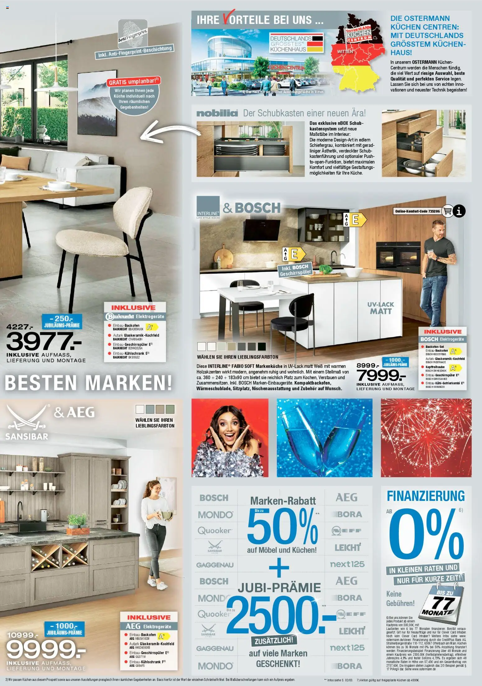 Ostermann Prospekt 	 – gültig ab 17.01.2026 | Seite: 11 | Produkte: Bosch, AEG, Küche, Kuchen