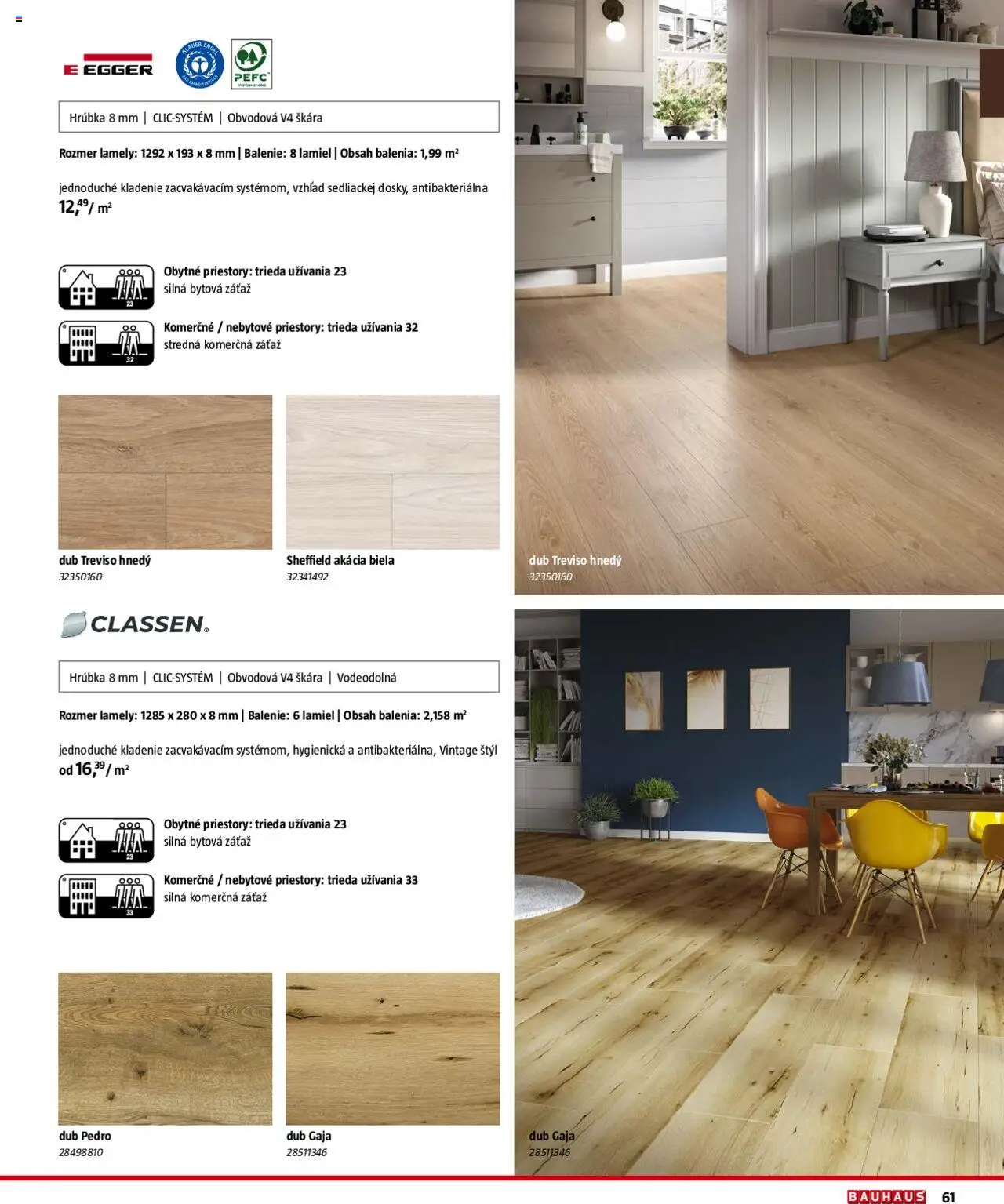 Nové Bauhaus akcie – leták je platný od 04.08.2025 | Strana: 61 | Produkty: Lamely