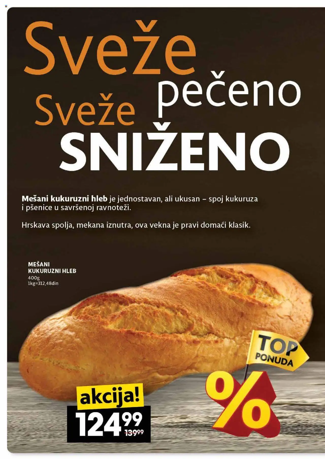 Idea katalog - važi od 07.08.2025 | Strana: 14 | Proizvode: Hleb