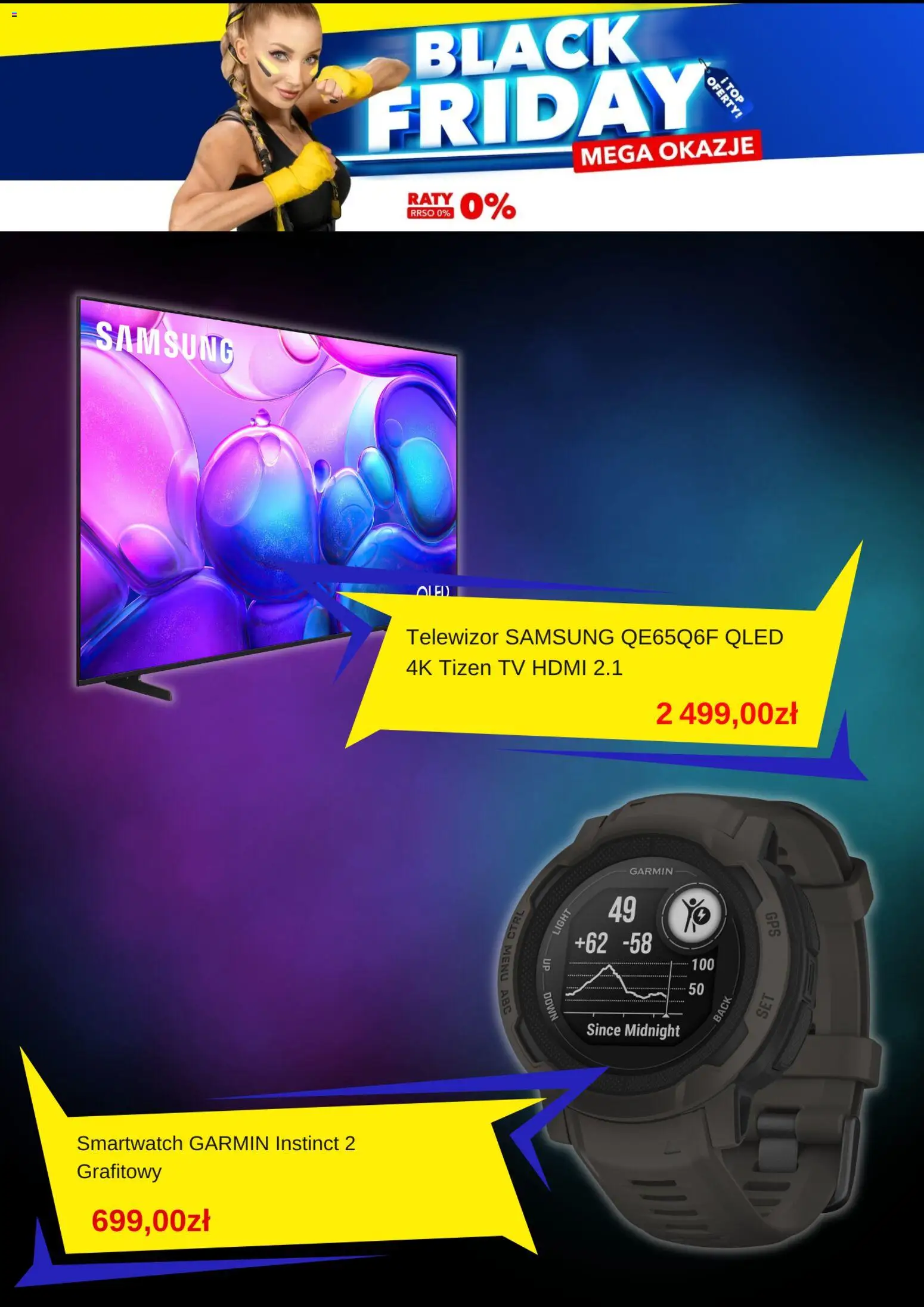 Mediaexpert Black Friday od 14.11.2025 | Strona: 2 | Produkty: Top, Telewizor, Smartwatch