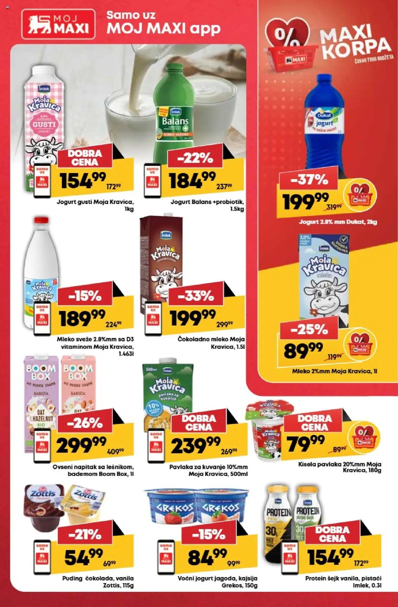 Maxi katalog - važi od 14.08.2025 | Strana: 24 | Proizvode: Protein, Puding, Pistaći, Korpa