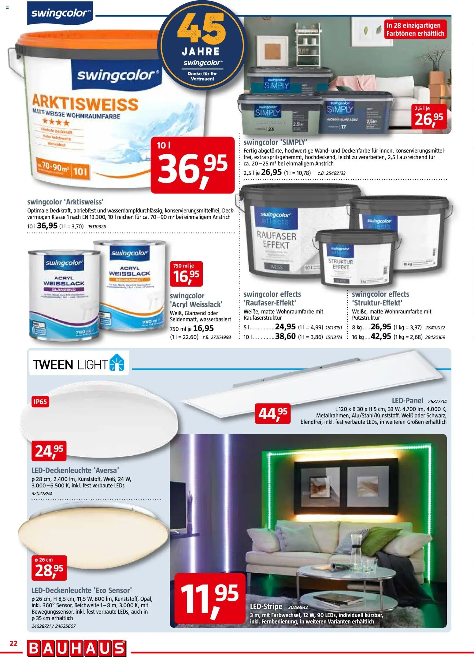 Bauhaus Prospekt 	 – gültig ab 28.02.2026 | Seite: 22