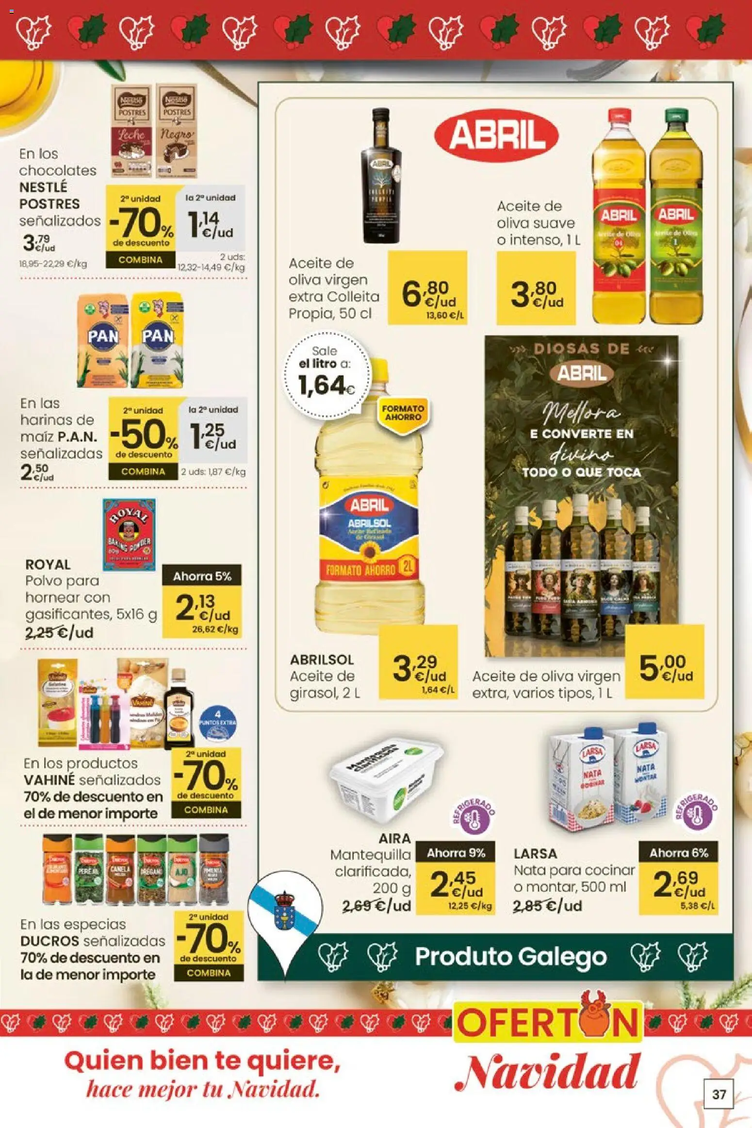 Eroski - Center │ válido desde el 27.11.2025 | Página: 37 | Productos: Polvo, Aceite, Té, Aceite de oliva