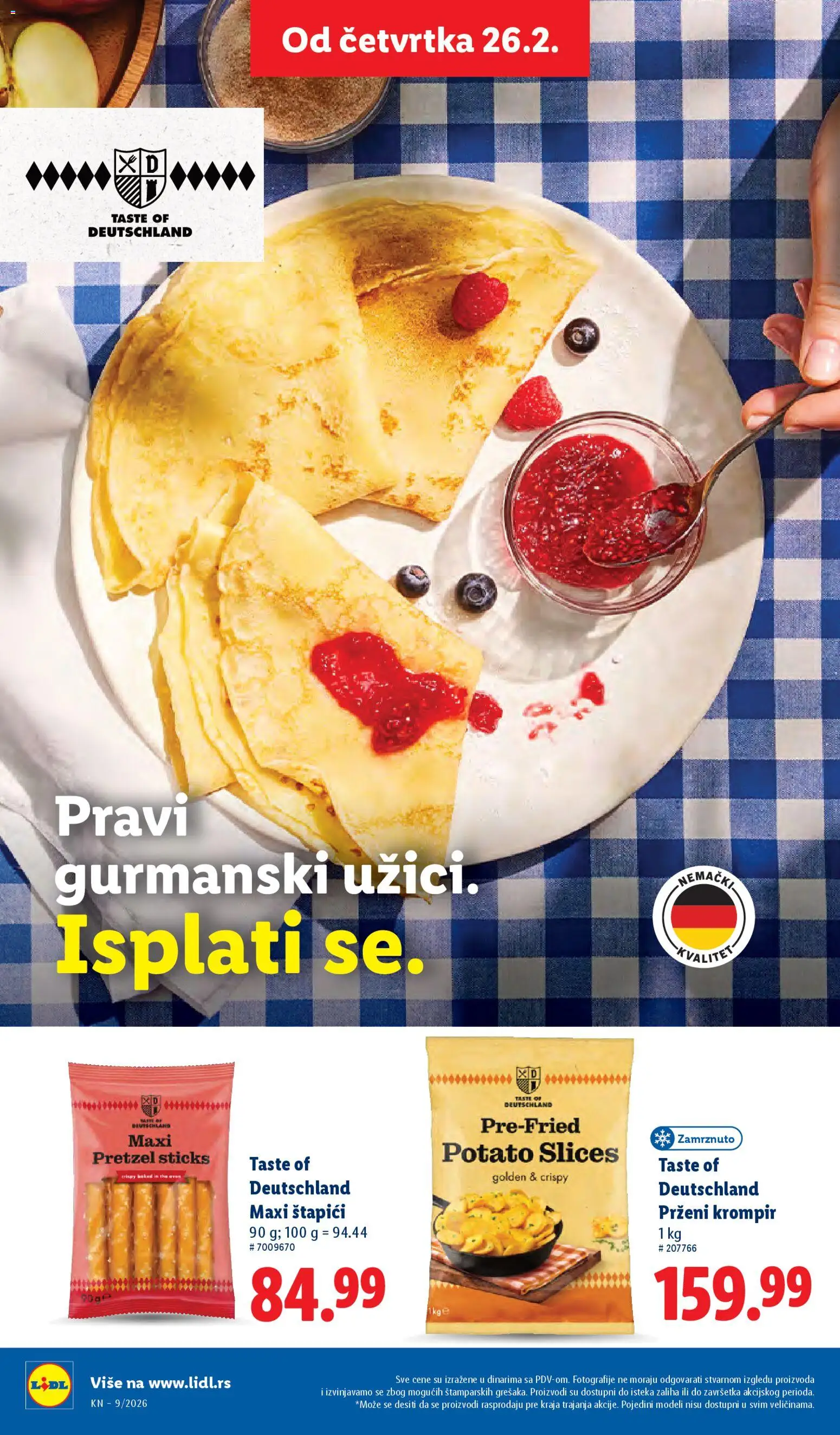 Lidl katalog - važi od 26.02.2026 | Strana: 64 | Proizvode: Krompir