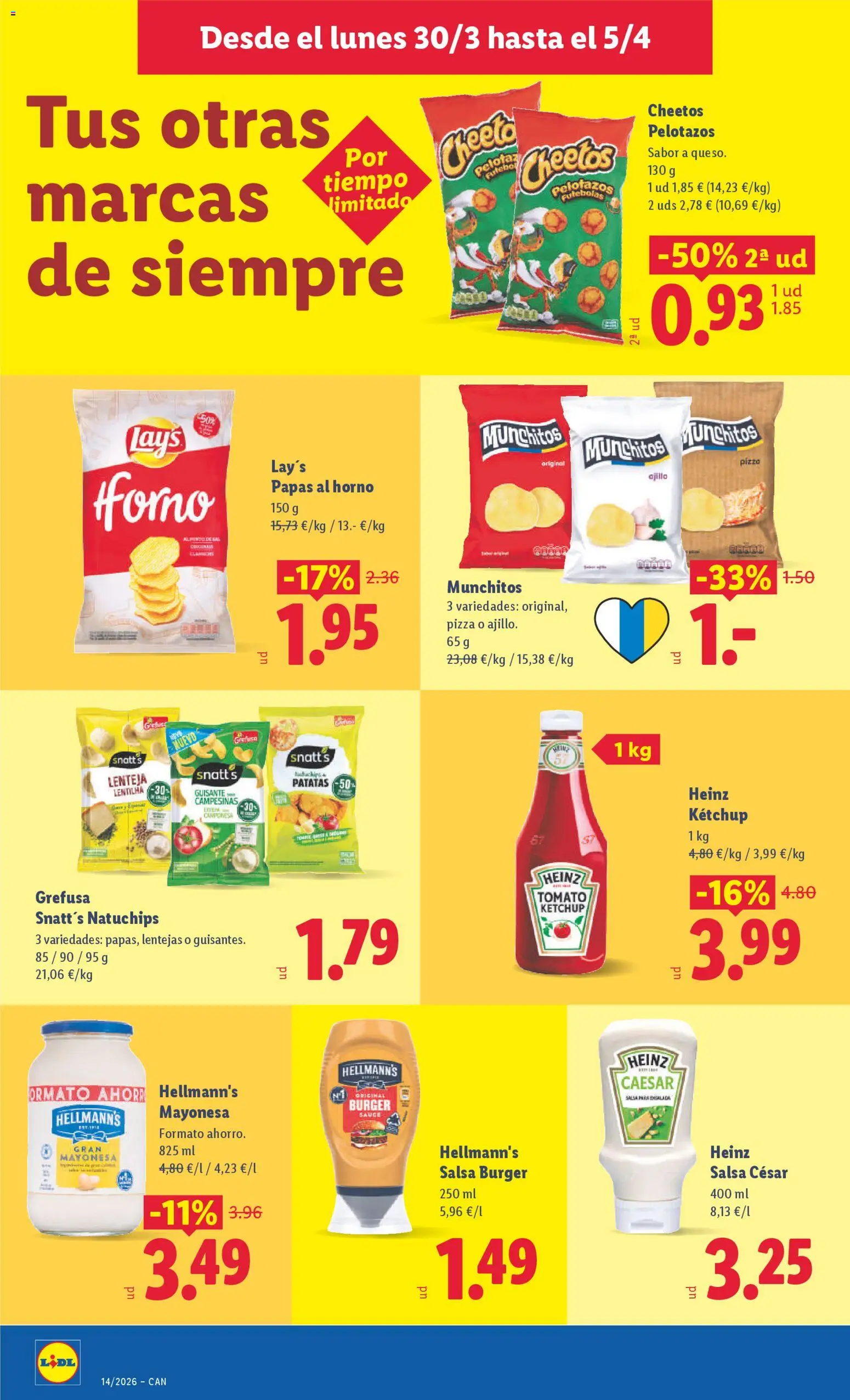 Lidl folleto │ válido desde el 30.03.2026 | Página: 22 | Productos: Pizza, Ensalada, Οθόνη προβολής, Horno