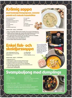 ICA Supermarket - Stockholm - Förhandsvisning av reklamblad från butik ICA Supermarket aktuell från 20.10.2025 | Sida: 14 | Produkter: Svamp, Vitvinsvinäger, Salladslök, Nötter