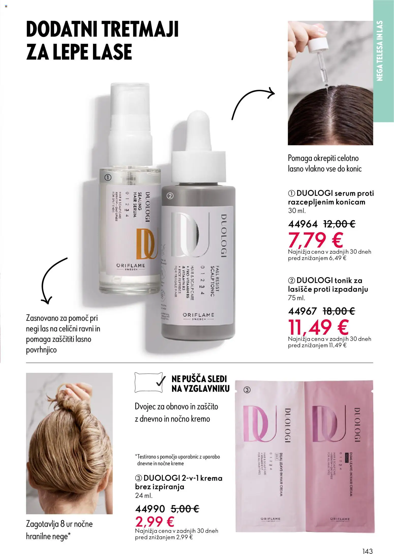 Novi Oriflame katalog ponudbe – veljaven od 19.11.2025 | Stran: 143 | Izdelki: Krema, Tonik