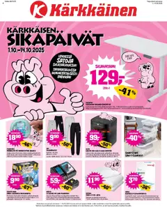 Kärkkäinen-mainoslehti voimassa 01.10.2025 alkaen