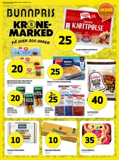 Forhåndsvisning av Bunnpris Bergen kundeavis gyldig fra 20.04.2026