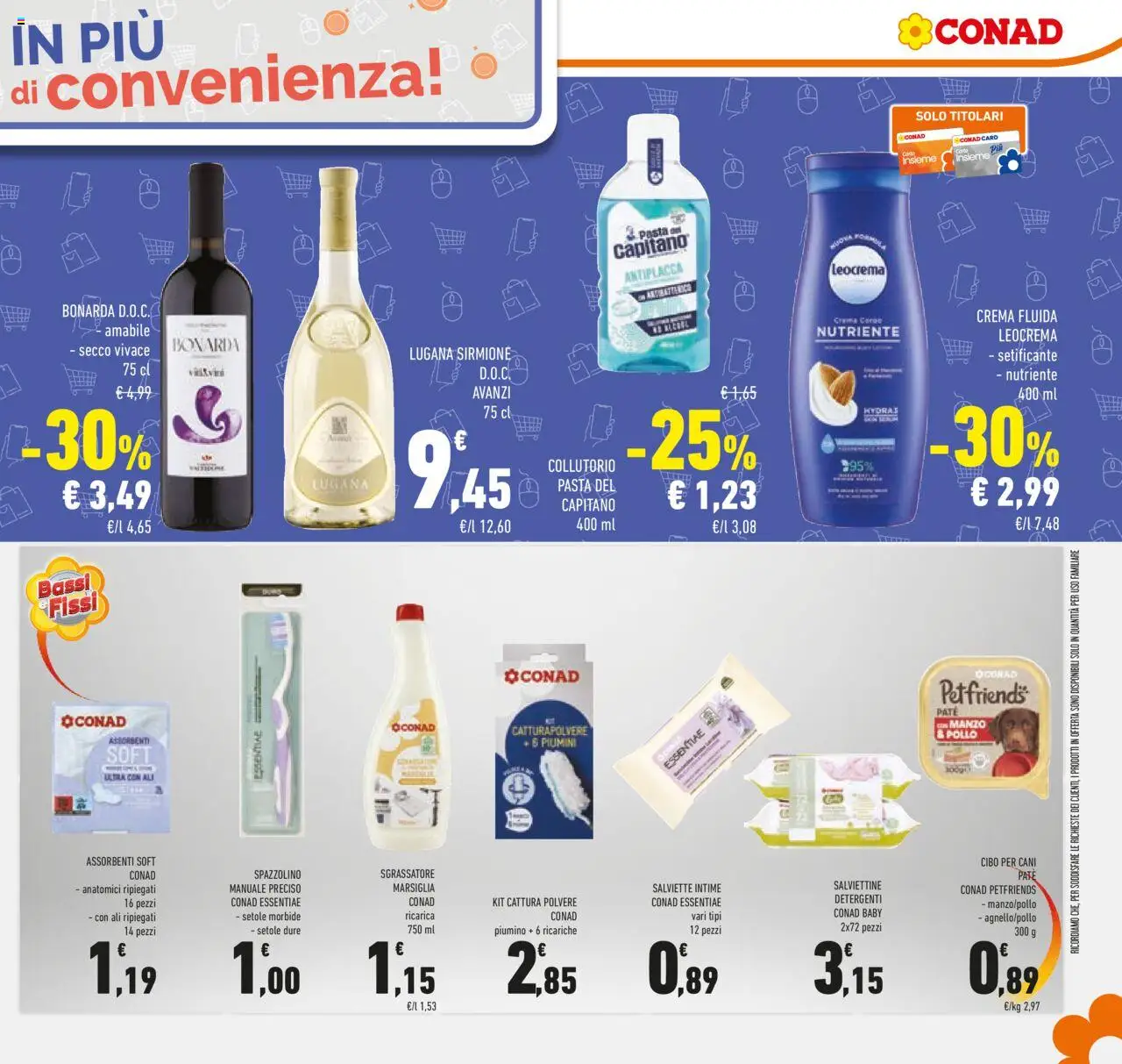 Volantino Conad del 27.08.2025 | Pagina: 27 | Prodotti: Crema, Paté, Manzo, Body