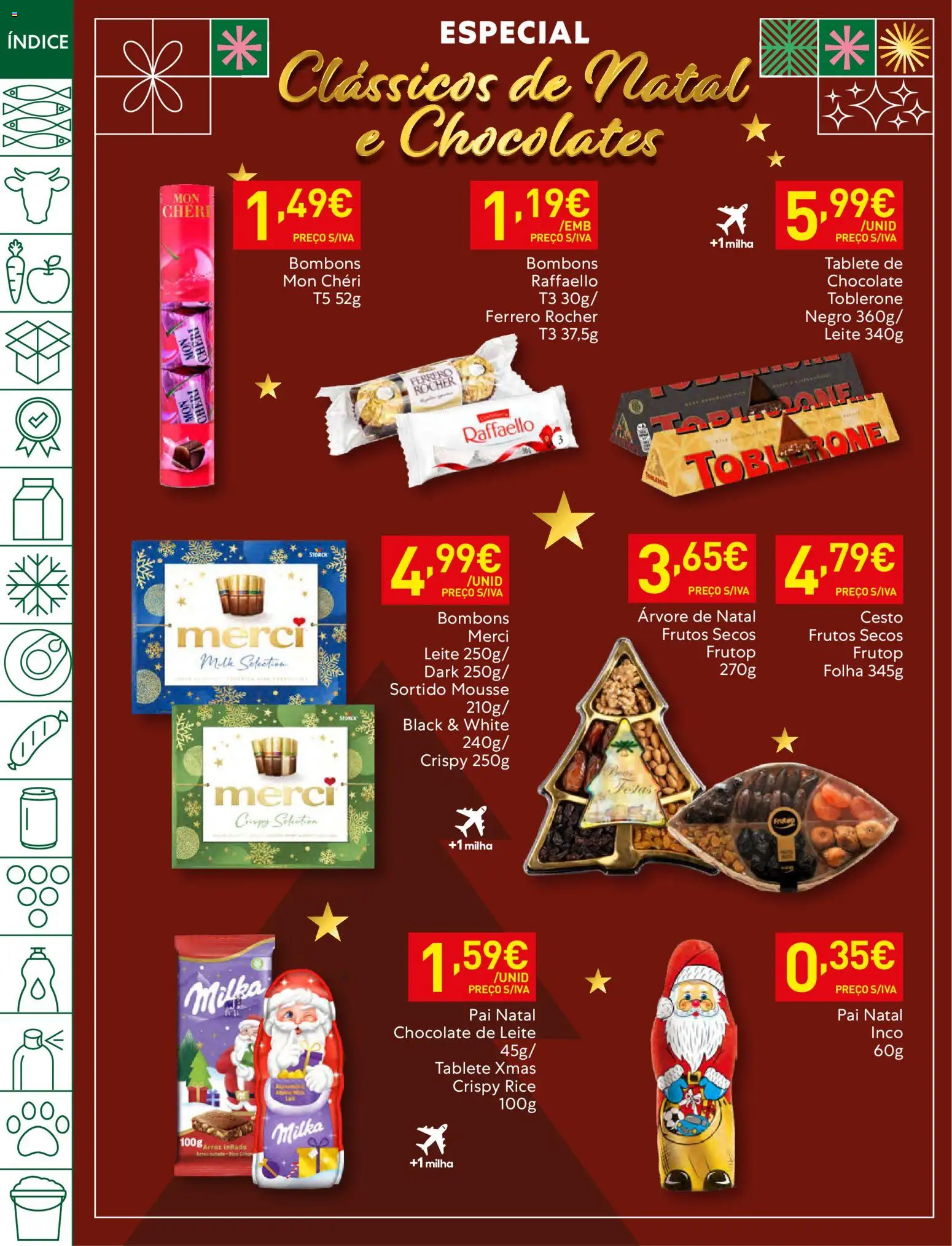 Recheio folheto │ válido de 09.12.2025 | Página: 42 | Produtos: Ferrero rocher, Chocolates, Chocolate, Arroz