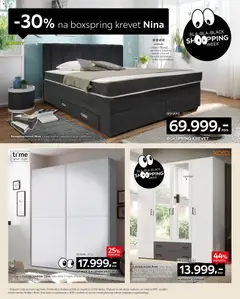 Lesnina XXXL Black Friday  - pregled Lesnina XXXL kataloga - važi od 21.11.2025 | Strana: 10 | Proizvode: Krevet, Dušek, Ormar, Ogledalo