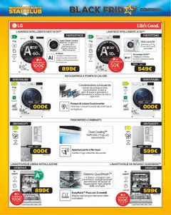 Anteprima del volantino Euronics - Black Friday valido a partire dal 13.11.2025 | Pagina: 36 | Prodotti: Lavastoviglie da incasso, Asciugatrice, Frigorifero, Frigorifero combinato
