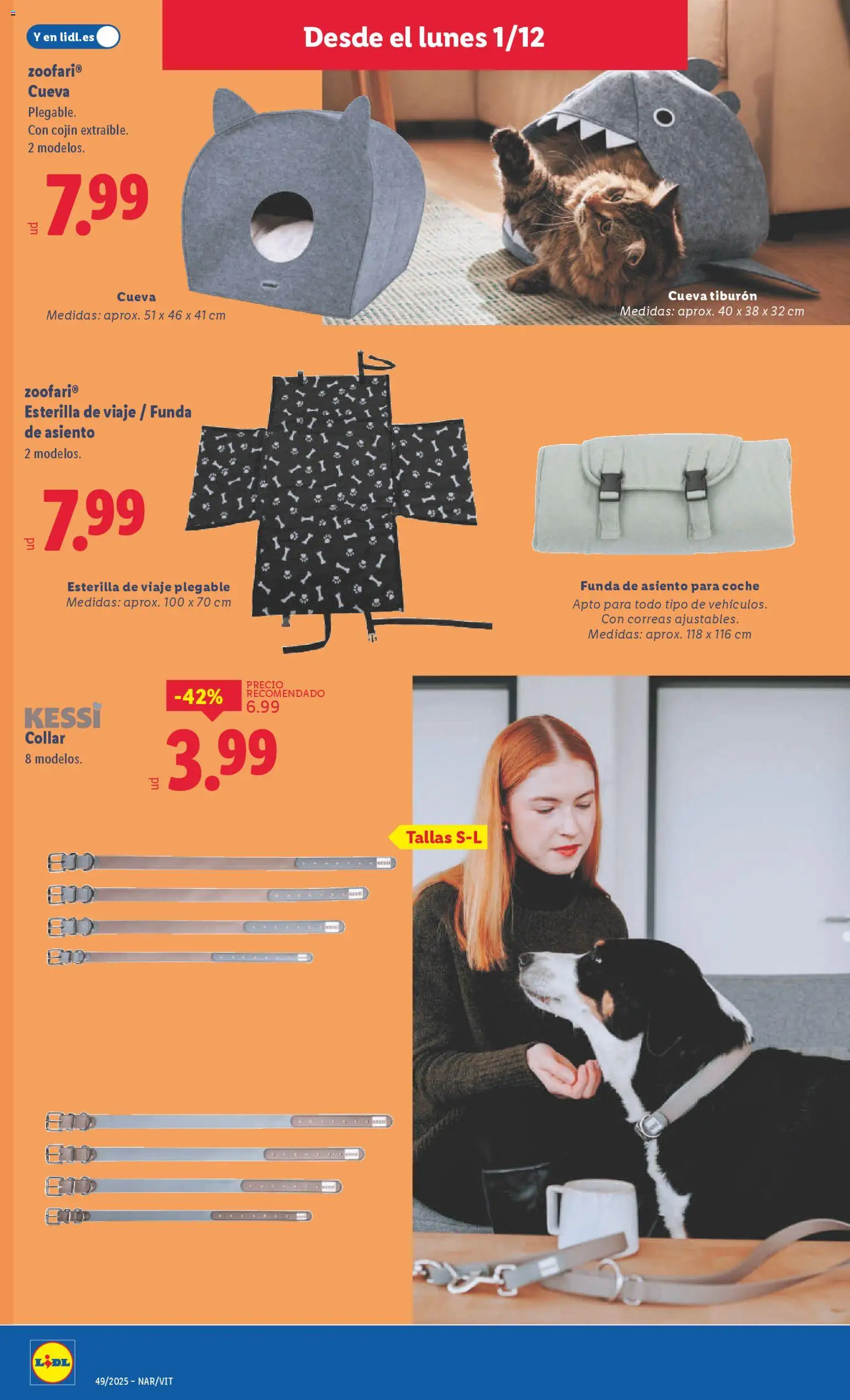 Lidl folleto de bazar │ válido desde el 01.12.2025 | Página: 22 | Productos: Funda, Cojín