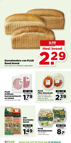 PLUS Filet Americain, Naturel, peper, met uitjes of vegetarisch, bakje 150 gram Actieprijs per kilo 15.93 - Voorbeeld van een folder van Plus, geldig van 05.11.2025 | Pagina: 30