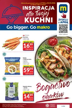 Pogląd oferty "Makro Gazetka - Oferta dla gastronomii" - ważna od 17.02.2026