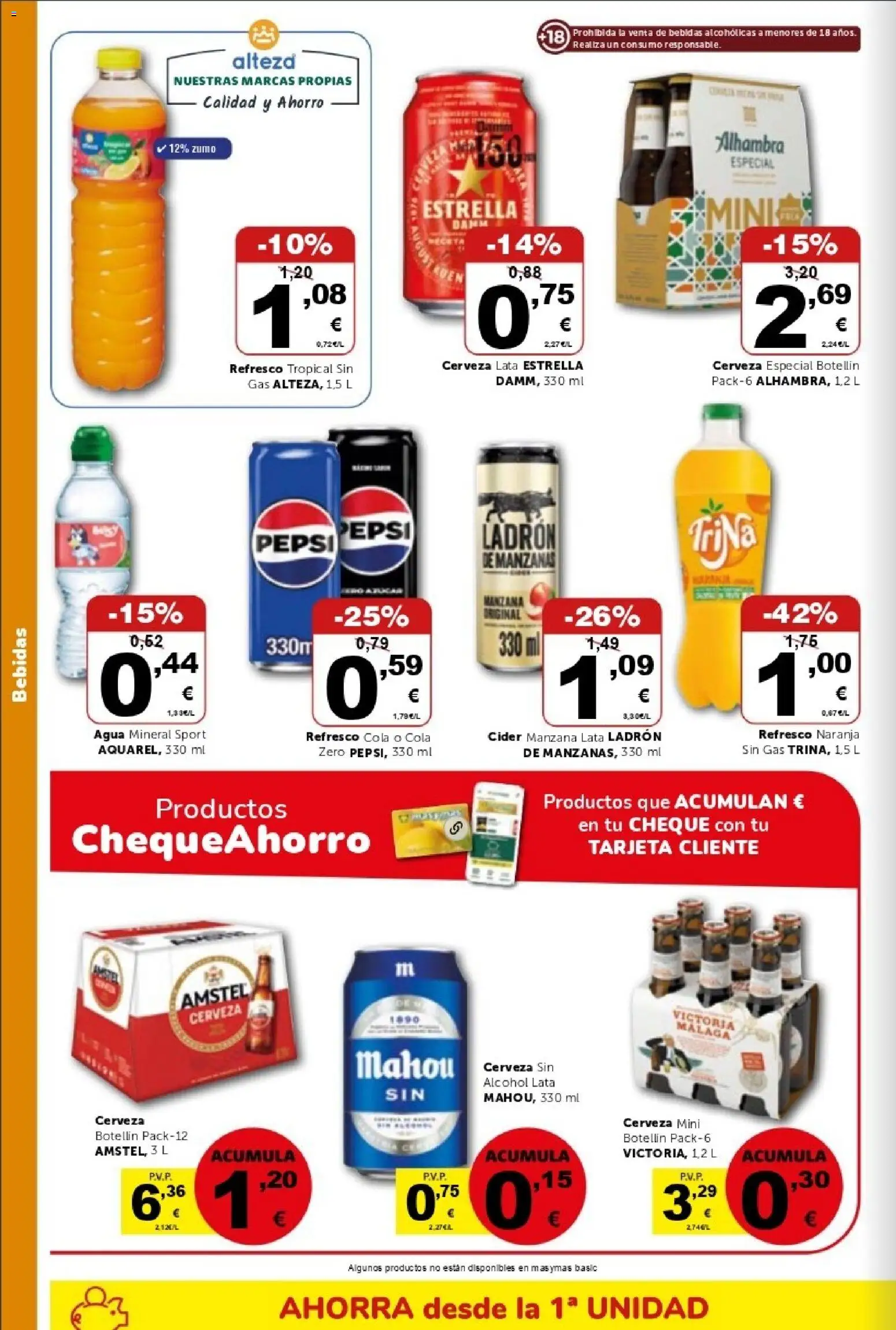 Masymas folleto │ válido desde el 24.04.2026 | Página: 14 | Productos: Cerveza, Manzanas, Ροζ πιπέρι, Agua mineral