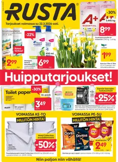 Rusta-mainoslehti voimassa 16.03.2026 alkaen