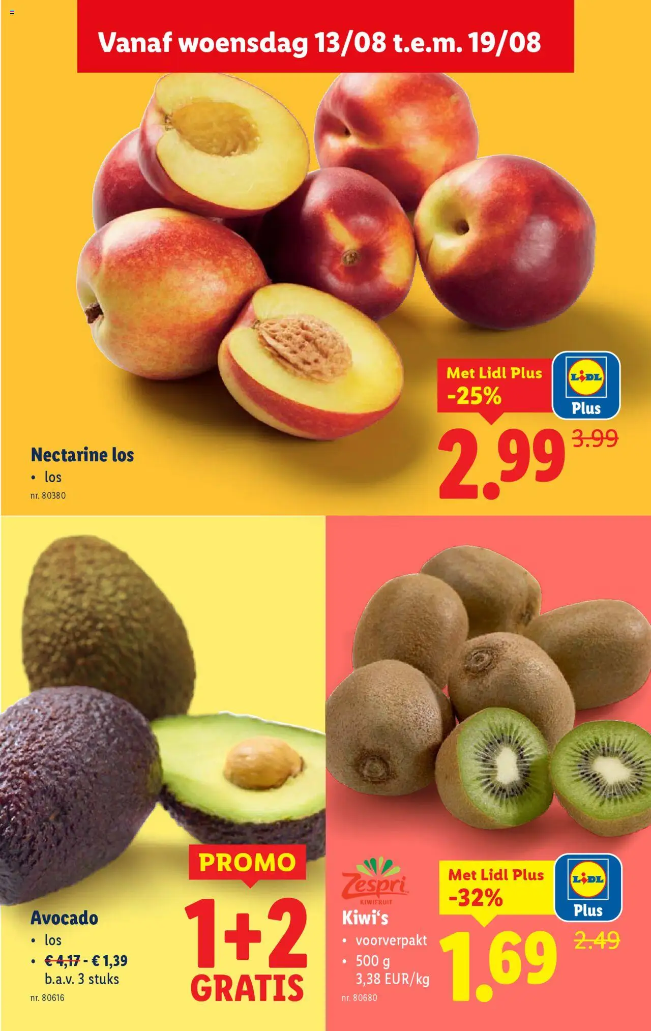  | Pagina: 5 | Producten: Kiwi's, Avocado