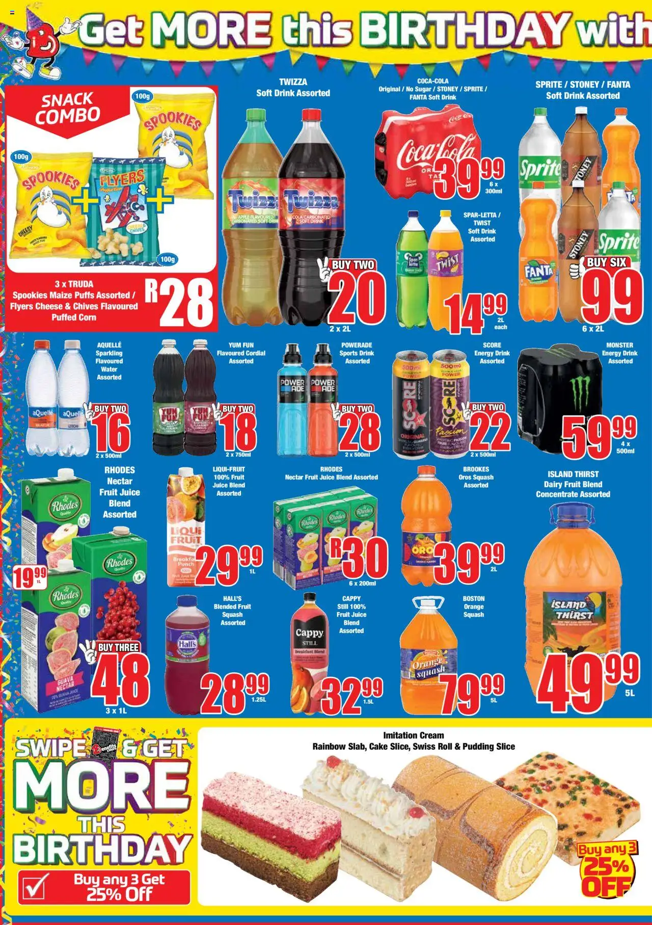 Boxer Specials │ valid from 25.08.2025 | Page: 6 | Products: Corn, Cheese, Fanta, Fruit