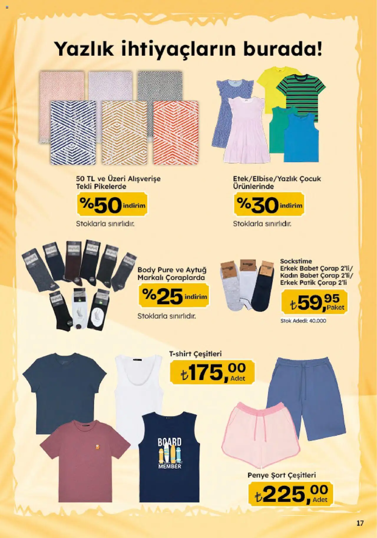 Migros Katalog - 5M Migroskop Dijital - 07.08.2025 tarihinden itibaren geçerlidir | Sayfa: 107 | Ürünler: Şort, Çorap