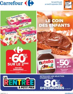 Carrefour - Prévisualisation de Carrefour catalogue semaine 35 valide à partir de 25.08.2025