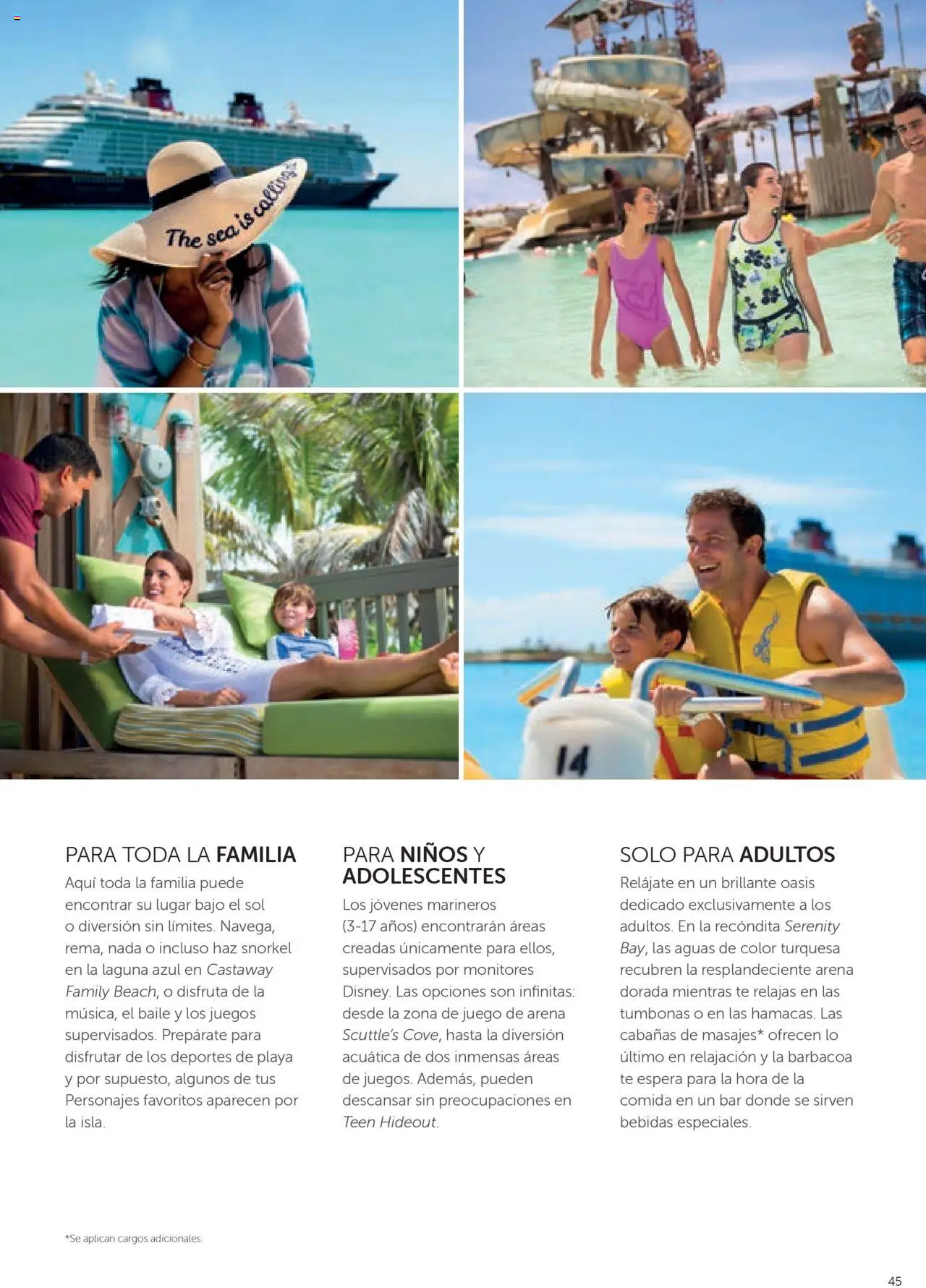 Viajes El Corte Inglés Disney Cruise Line │ válido desde el 28.01.2025 | Página: 45 | Productos: Té, Barbacoa