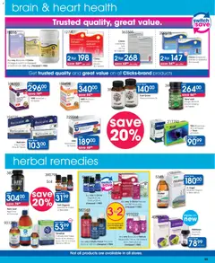 Clicks specials catalogue – valid from 25.11.2025 | Page: 33 | Products: Wax, Oil, Switch, Nasal spray