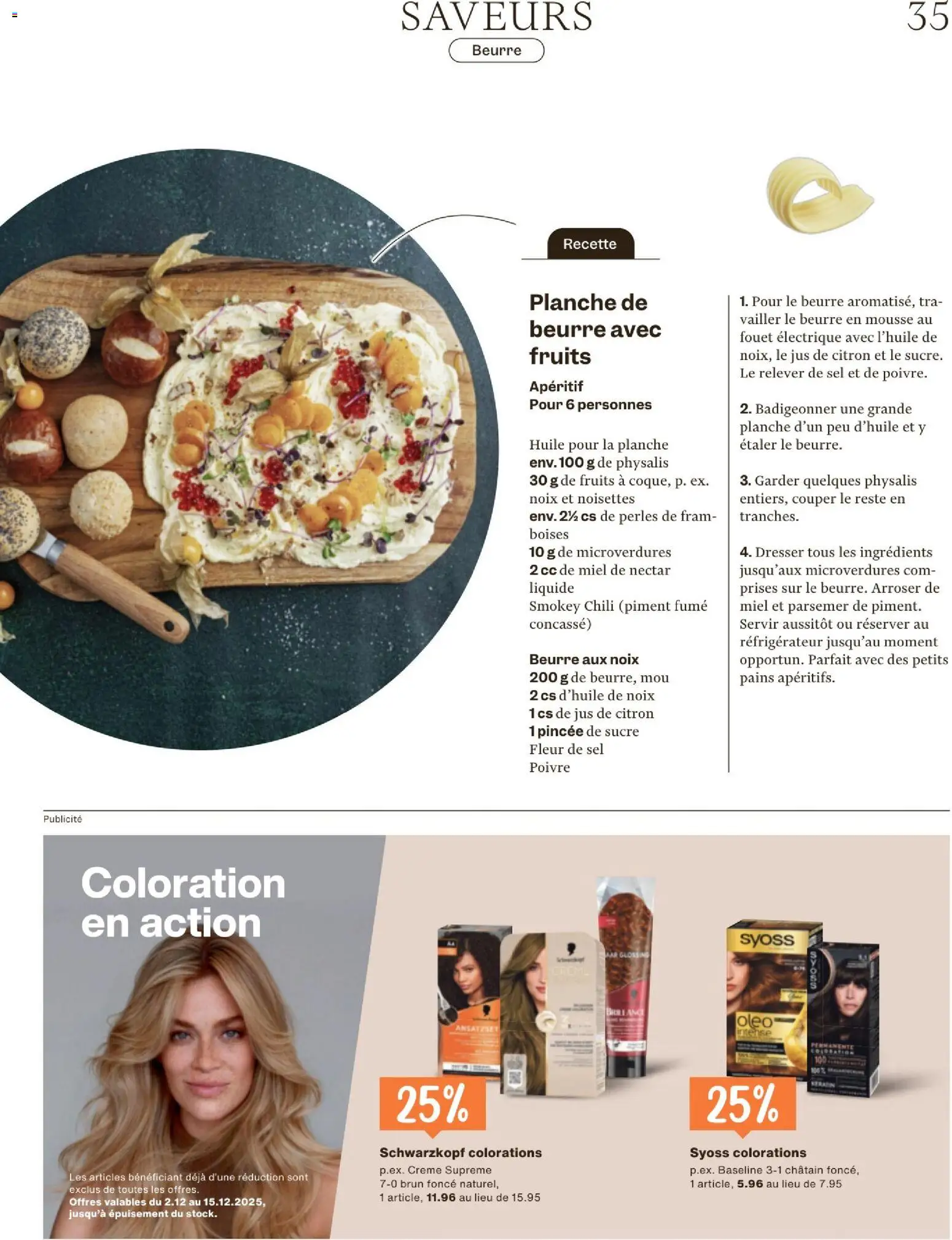 Migros Magazine FR – gültig ab 02.12.2025 | Seite: 35 | Produkte: Chili, Creme