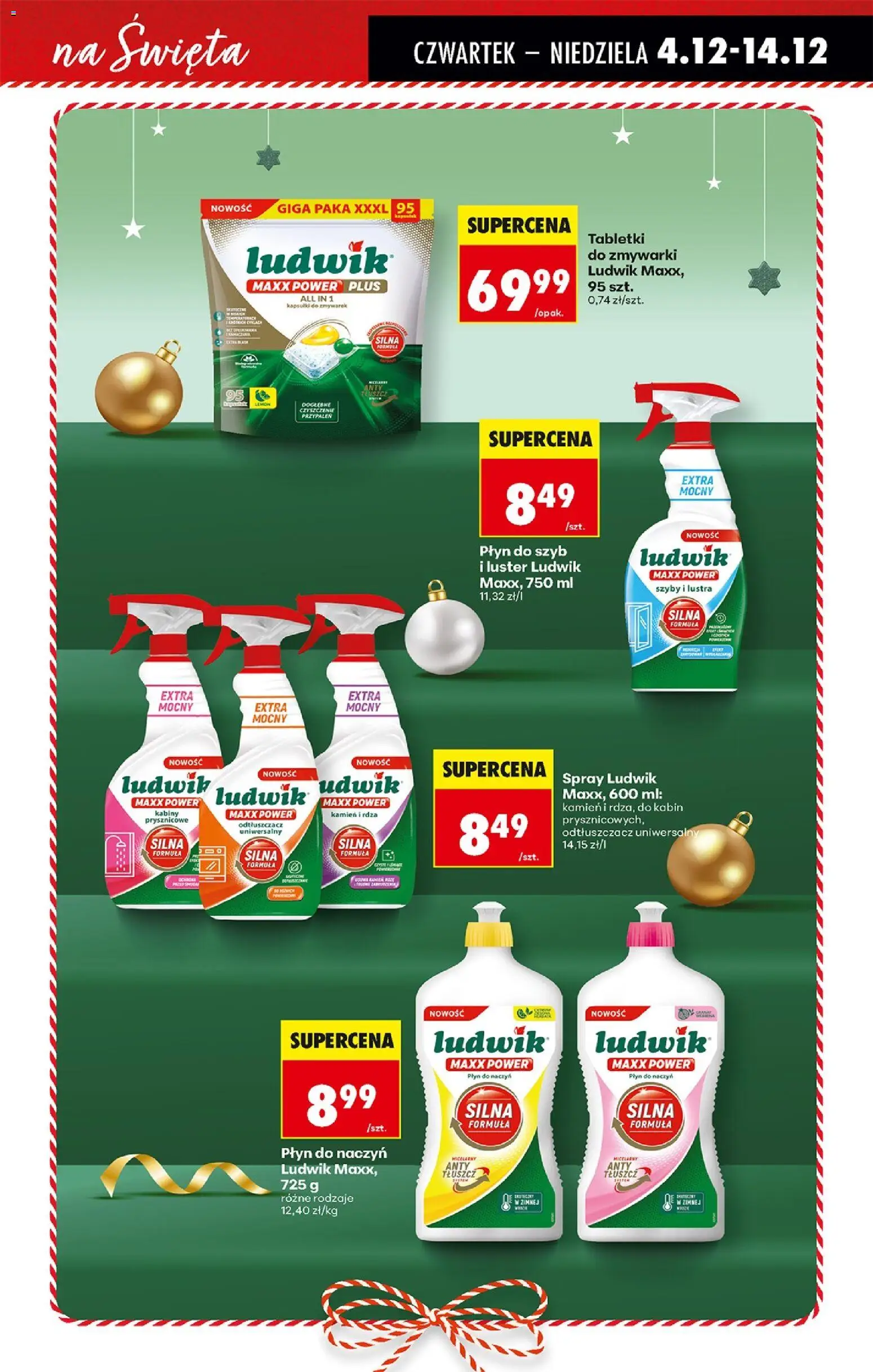 Biedronka gazetka - Drogeria od 04.12.2025 | Strona: 7 | Produkty: Cleaner, Tabletki do zmywarki