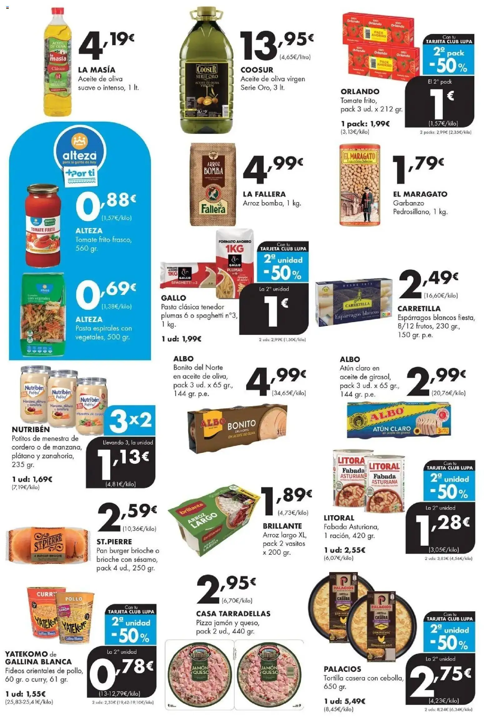 Lupa Supermercados - Tus vecinos de confianza │ válido desde el 05.03.2026 | Página: 10 | Productos: Huevos, Aceite, Pan, Aceite de oliva