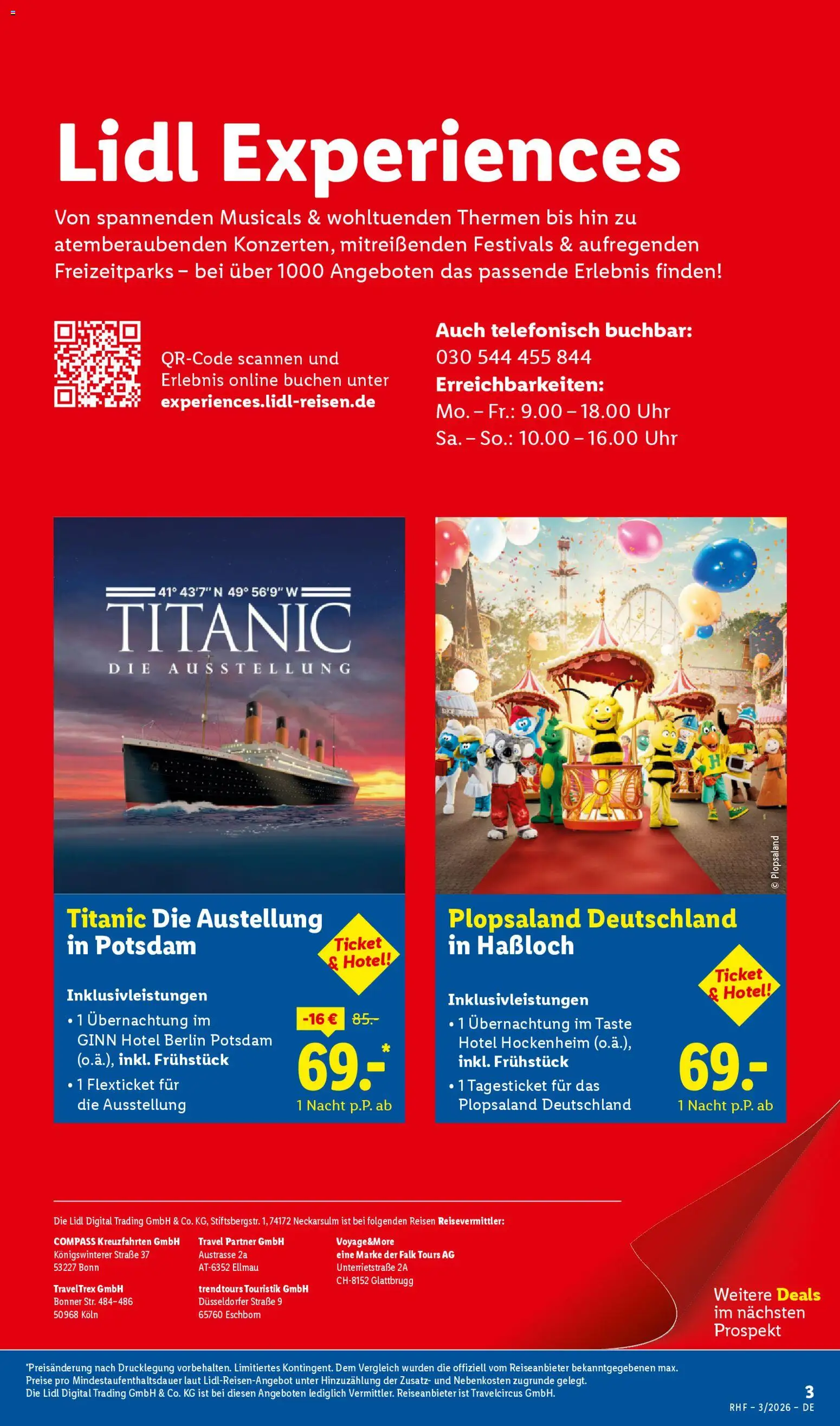 Lidl Reisen Prospekt 	 – gültig ab 28.02.2026 | Seite: 3 | Produkte: Uhr