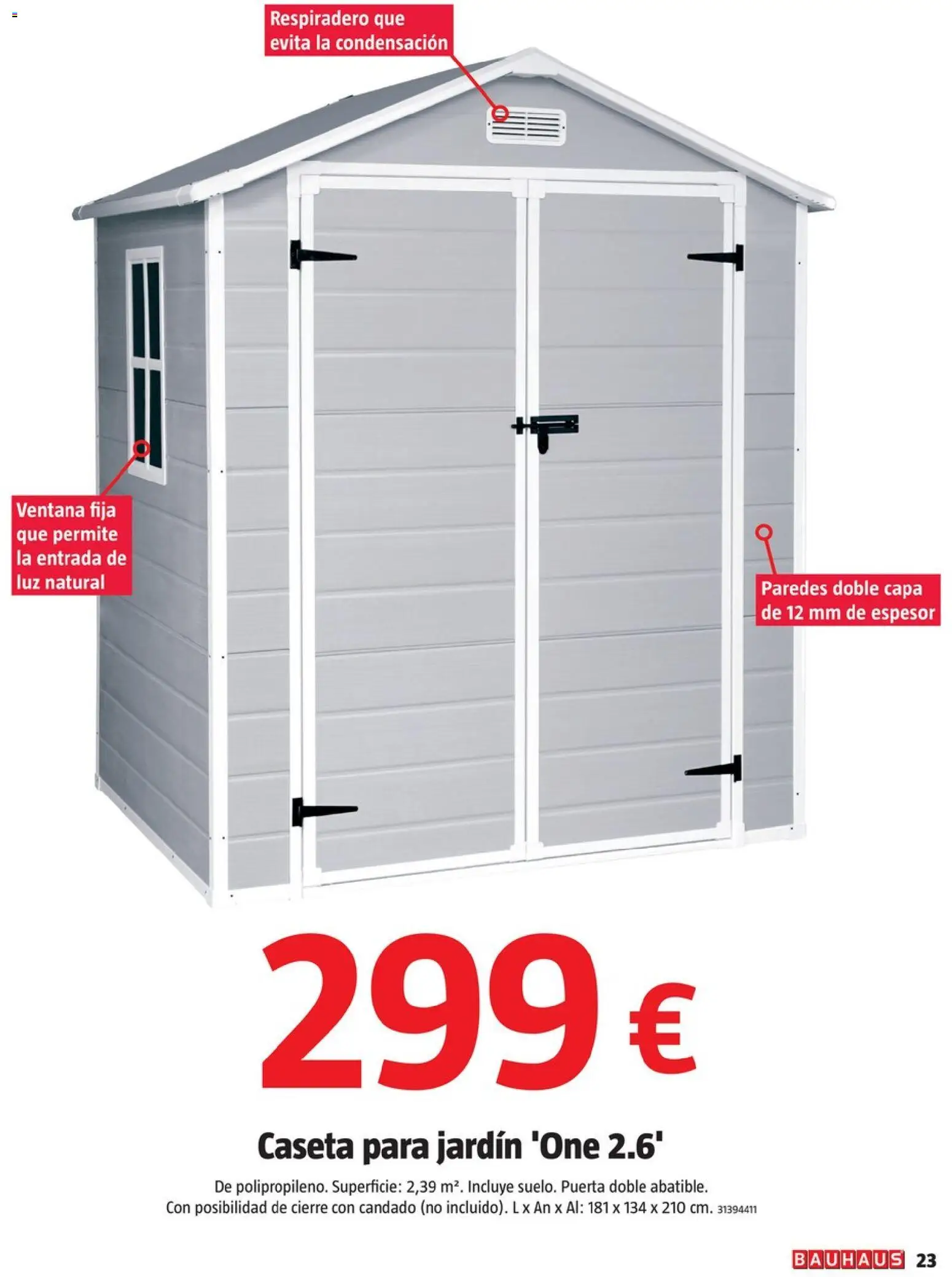 Bauhaus folleto │ válido desde el 01.01.2026 | Página: 23