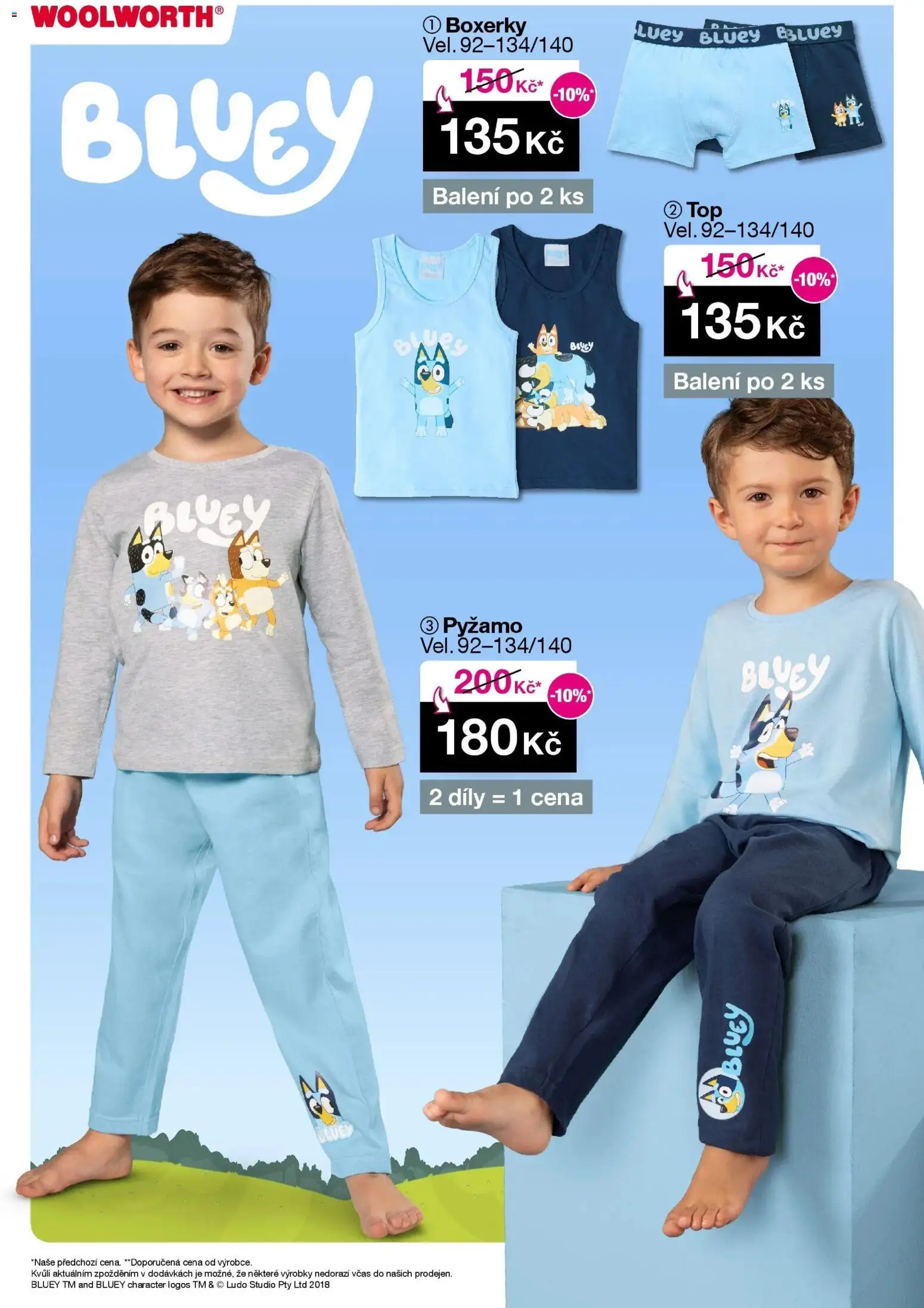 Woolworth leták od 14.11.2025 | Strana: 8 | Produkty: Pyžamo, Boxerky