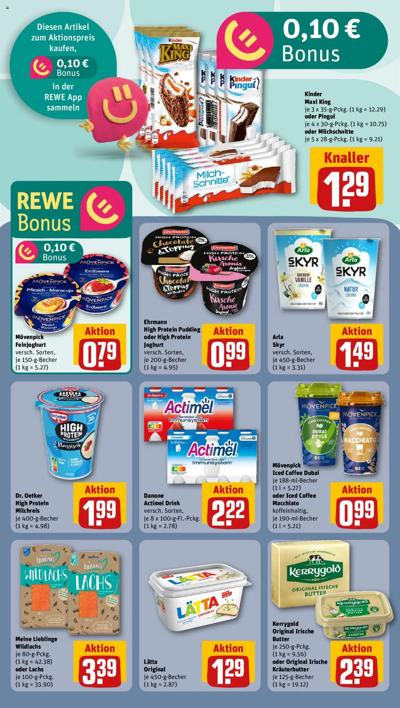 Rewe ihr Kaufpark Prospekt 	 - gültig ab dem 11.08.2025 | Seite: 11 | Produkte: Kräuterbutter, Skyr, Zucker, Pfirsich